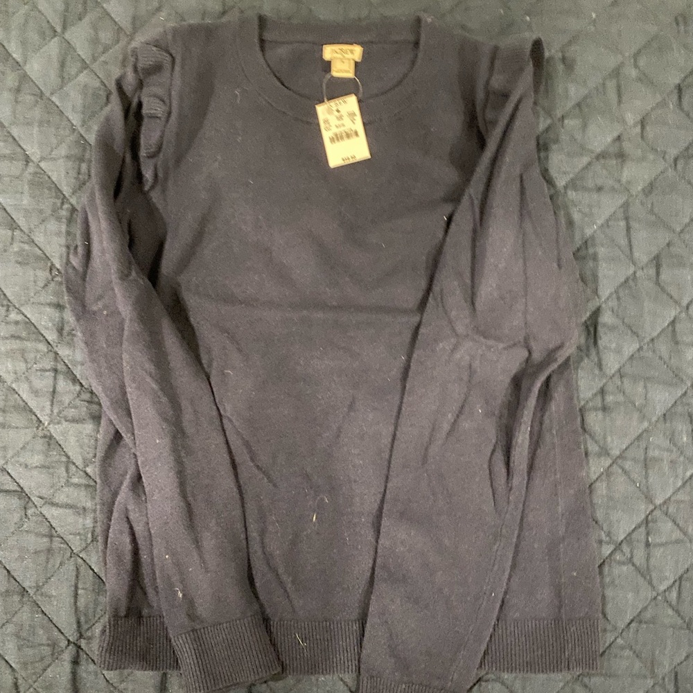JCrew Navy Sweater